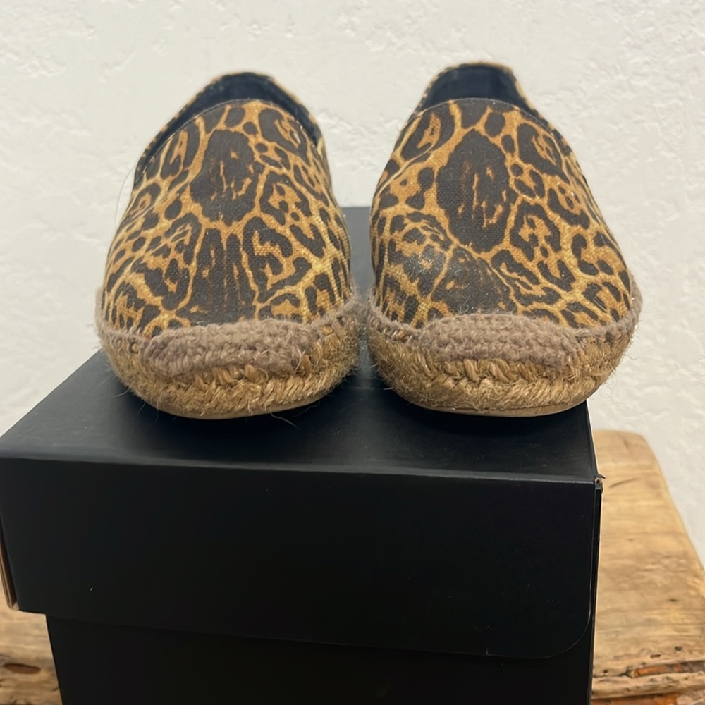 Saint Laurent Leopard Print Espadrilles - Picture 3 of 7